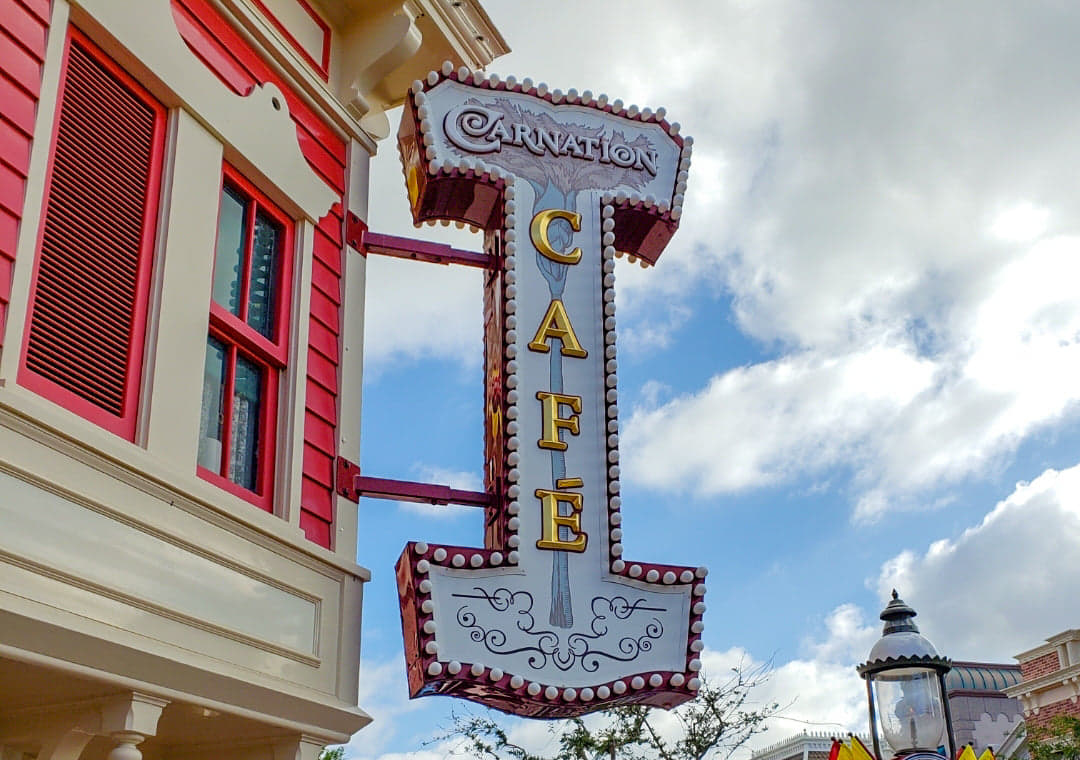 Carnation Cafe - Food at Disneyland