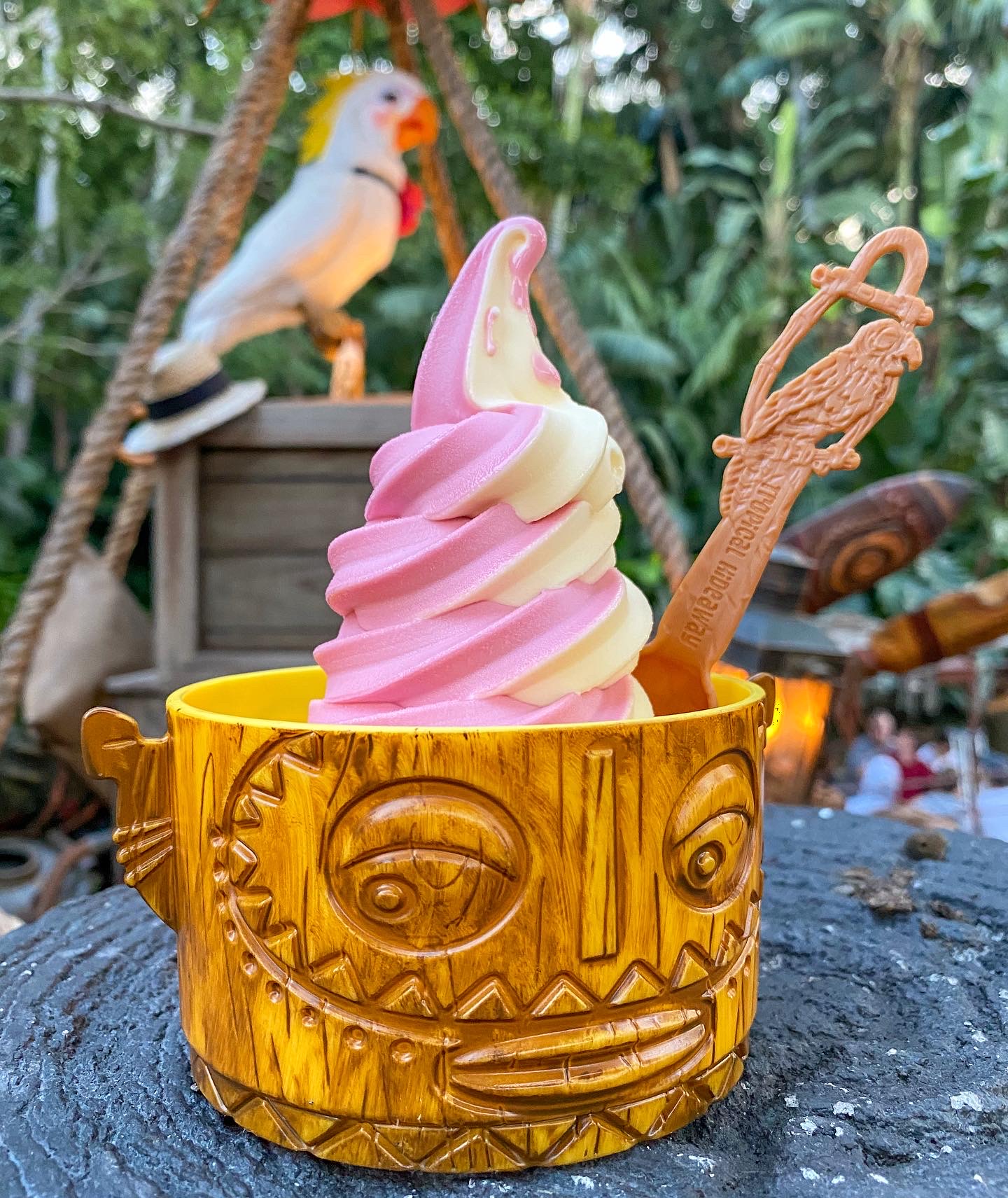 New Stackable Tiki Cups Arrive at Tropical Hideaway in Disneyland