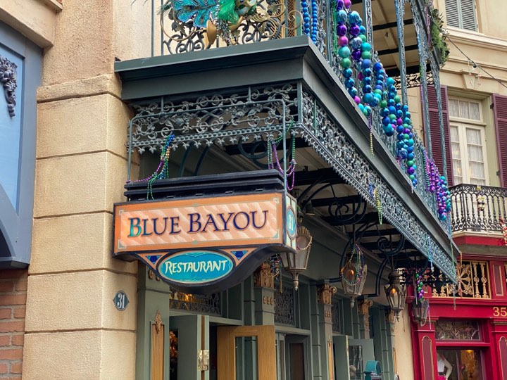 Blue Bayou Restaurant - Food at Disneyland