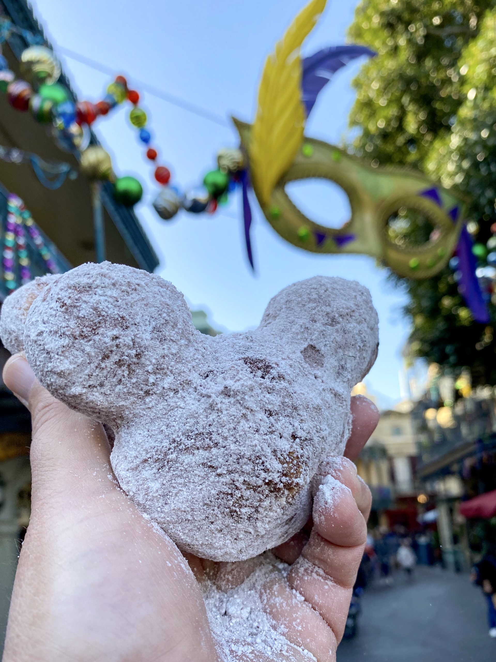 New Double Chocolate Beignets from Mint Julep Bar in Disneyland - Food ...