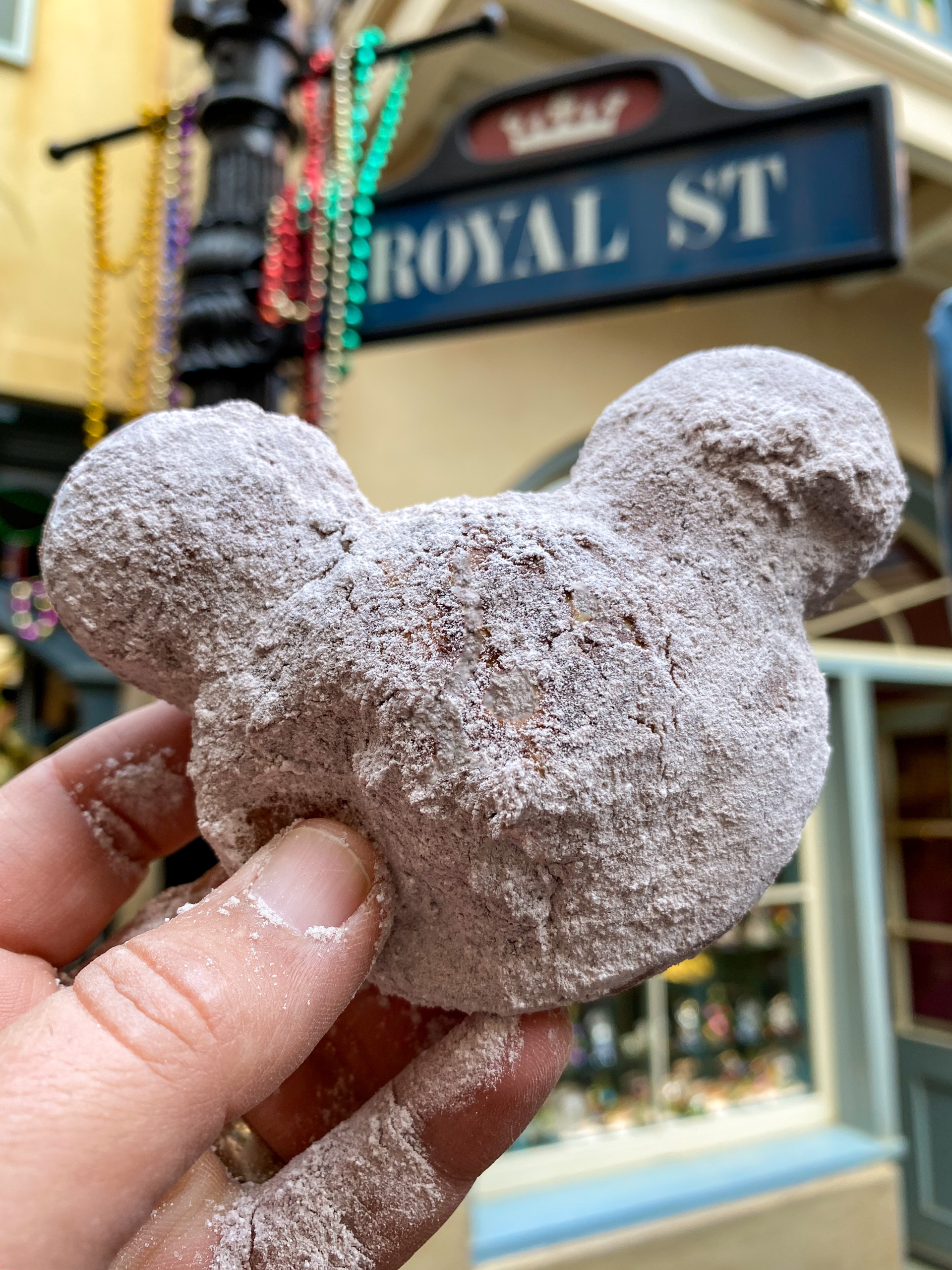 New Double Chocolate Beignets from Mint Julep Bar in Disneyland - Food ...