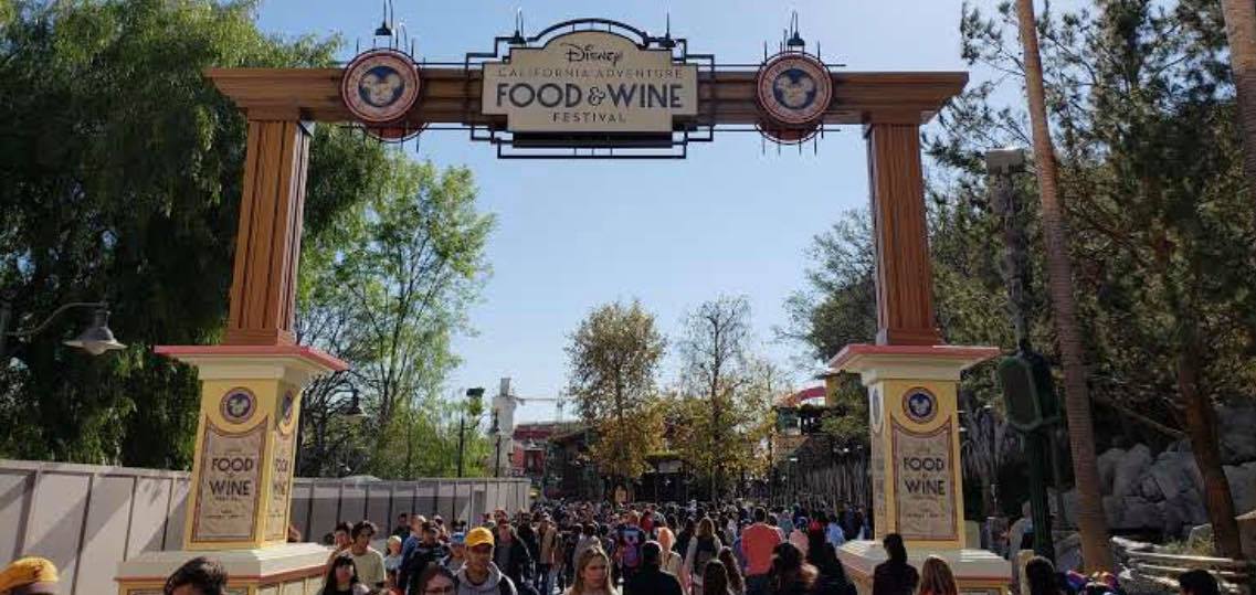 Official Food and Wine Festival Foodie Guide Food at Disneyland