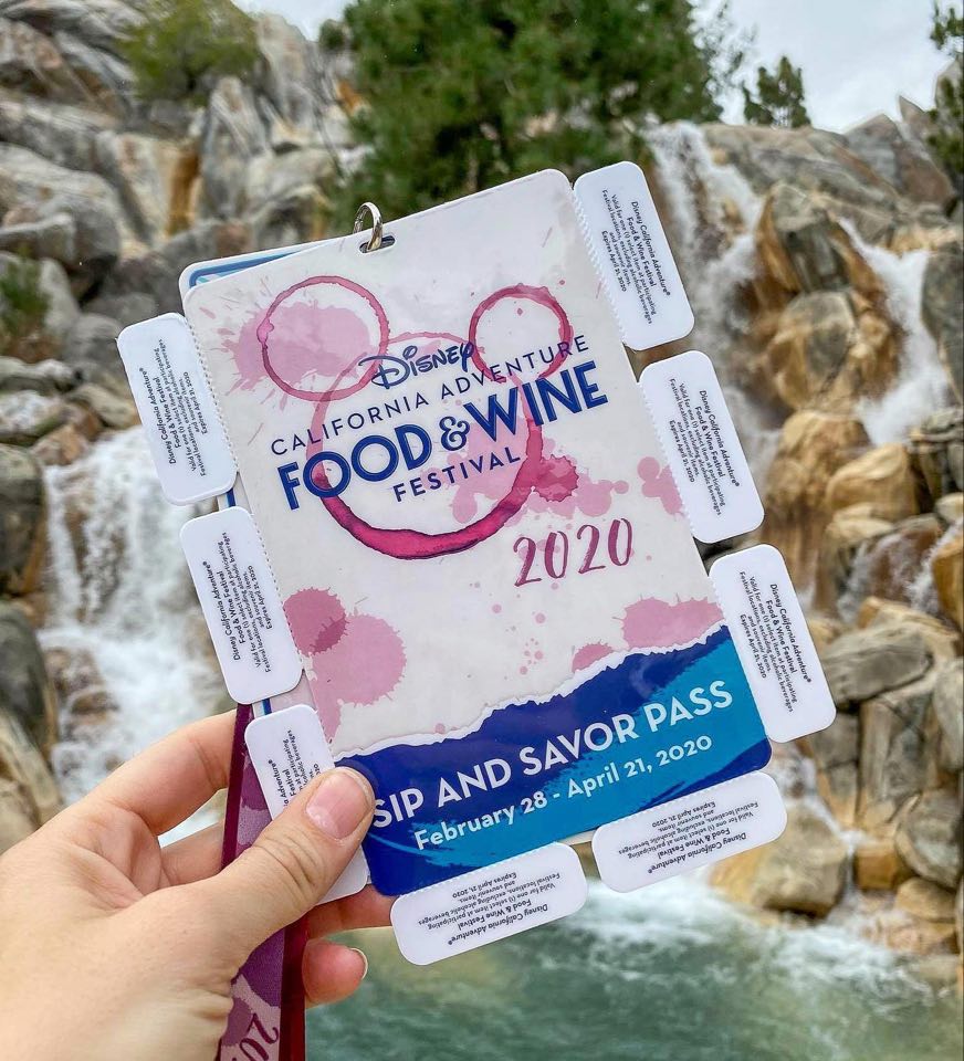 Sip and Savor Pass Food and Wine Festival 2020 Food at Disneyland