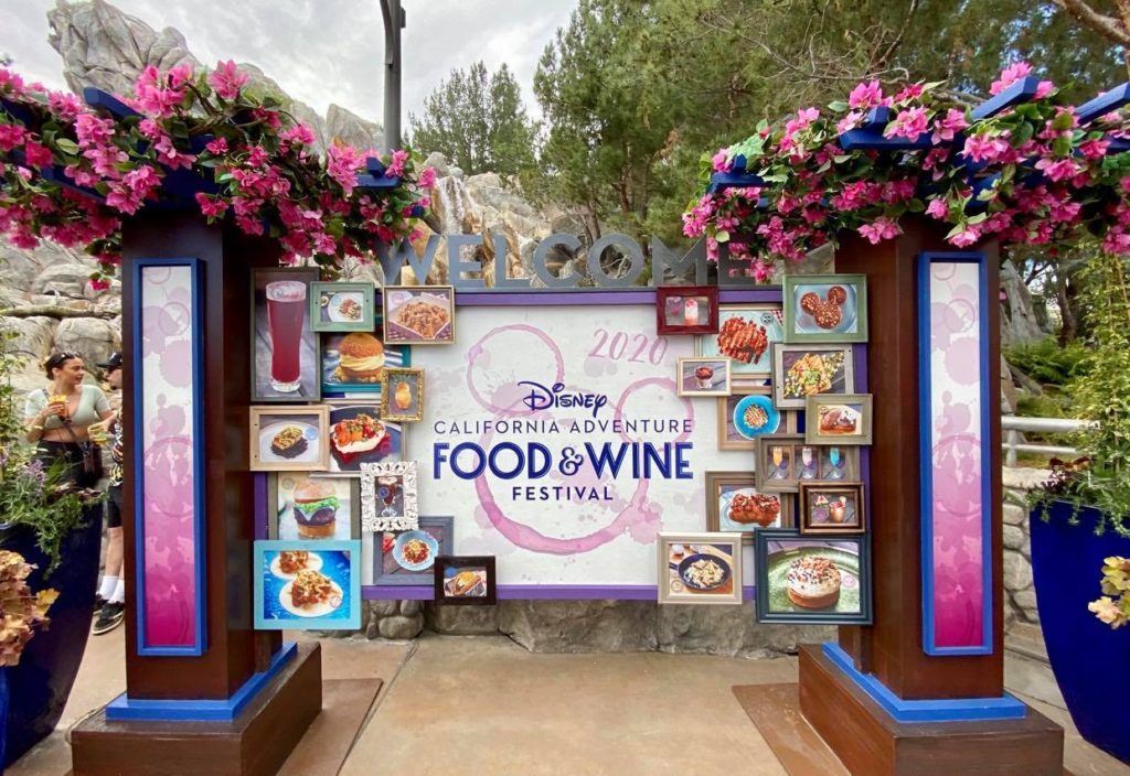 Potential Food and Wine Festival Extension Food at Disneyland