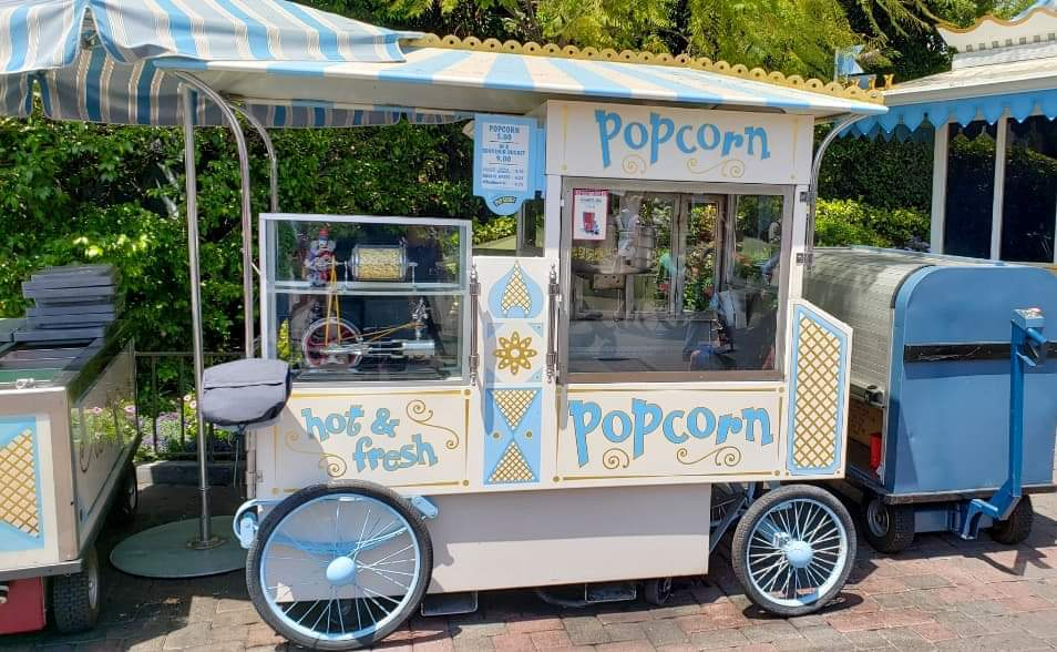 Disney Magical Details: Popcorn Carts of Disneyland Resort