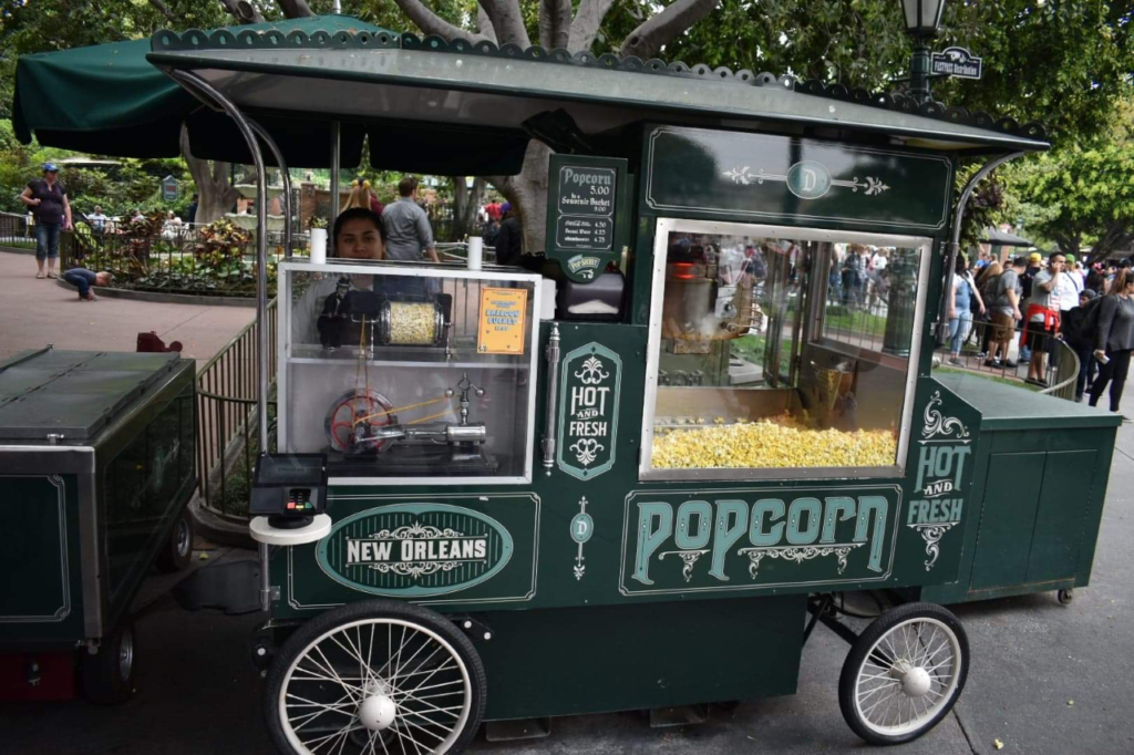 Disney Magical Details: Popcorn Carts of Disneyland Resort