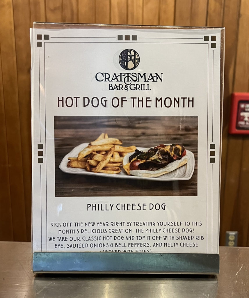 Review New Philly Cheesesteak Inspired Hot Dog Food at Disneyland